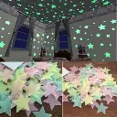 pack-of-100-multicolor-3d-glowing-star-night-dark-room-decor - 1.webp