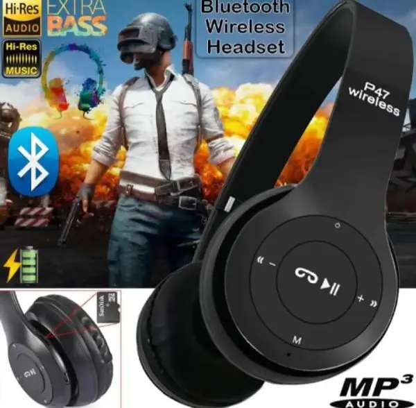 p47-wireless-headphones-invincible-ultra-small-bluetooth-headset-for-gaming-random-color-2 - 5.webp